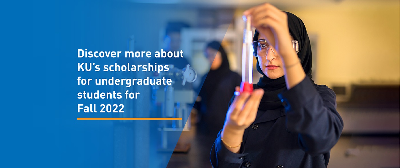 Discover and apply for a scholarship at KU